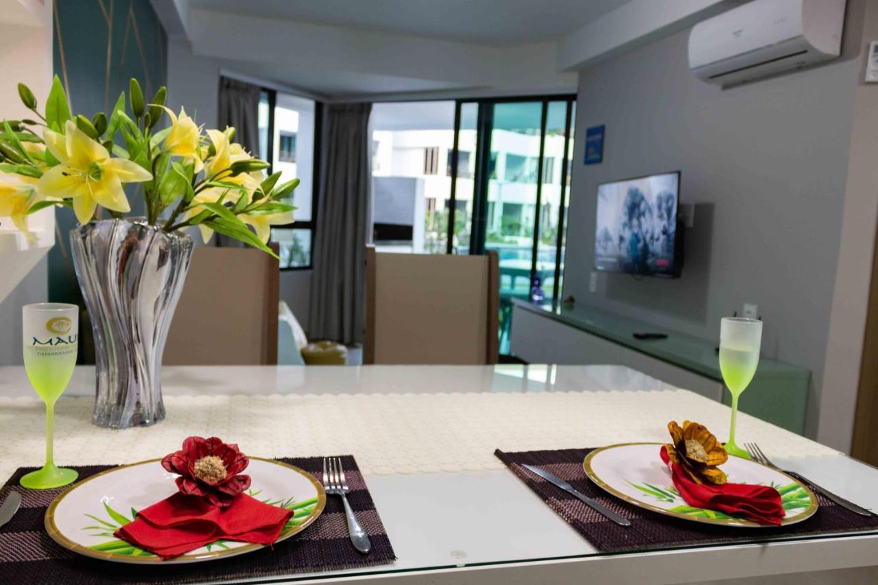 Flat Maui Beach Residence, Tamandare-Carneiros, Pe Na Areia, A Beira-Mar! المظهر الخارجي الصورة